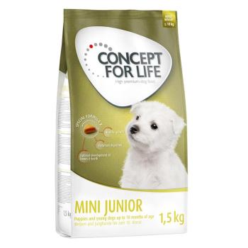 1,5kg Concept for Life Mini Junior száraz kutyatáp kép