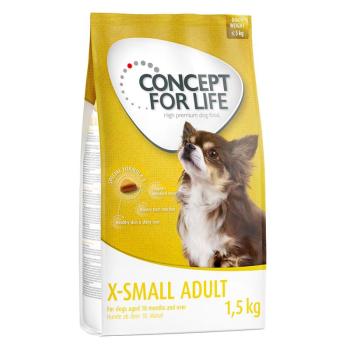 1,5kg Concept for Life X-Small Adult száraz kutyatáp kép