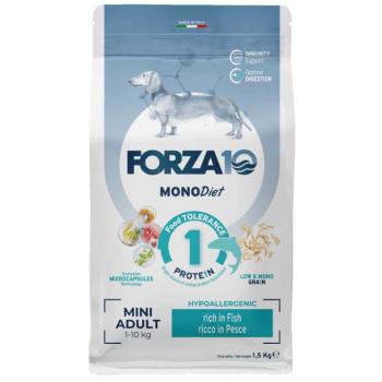 1,5kg Forza 10 Mini Diet hal száraz kutyatáp kép