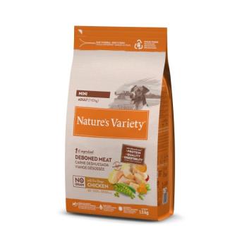 1,5kg Nature's Variety No Grain Adult Mini szabad tartású csirke száraz kutyatáp kép