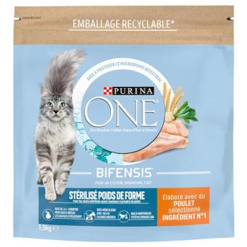 1,5kg PURINA ONE SterilCat csirkés száraz macskaeledel 1,5kg PURINA ONE SterilCat csirkével kép