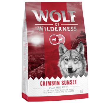 1 kg Wolf of Wilderness "Crimson Sunset" - bárány & kecske száraz kutyatáp kép