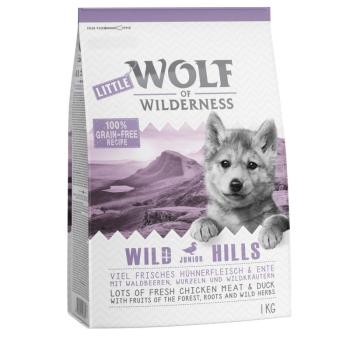 1 kg Wolf of Wilderness Junior 'Wild Hills' kutyatáp kép