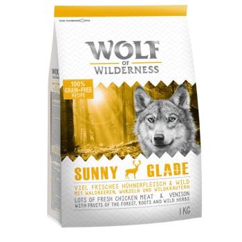 1 kg Wolf of Wilderness 'Sunny Glade' kutyatáp - Vad kép