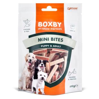 100 g Boxby Puppy Mini Bites kutyafalatok 100 g Boxby Puppy Mini Bites kutyafalatkák kép
