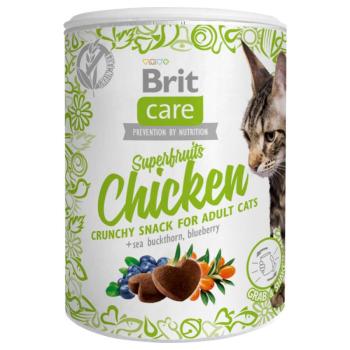 100g Brit Care Superfruits & csirke macskasnack kép