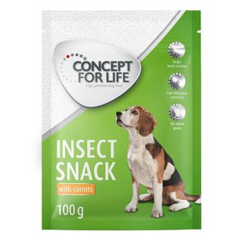 100g Concept for Life Insect snack kutyáknak sárgarépával kép