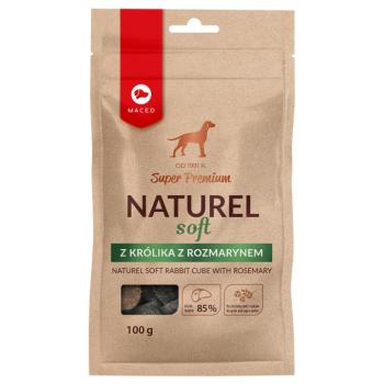 100g Maced Super Premium Naturel Soft nyúlfalatkák rozmainggal kutyasnack kép