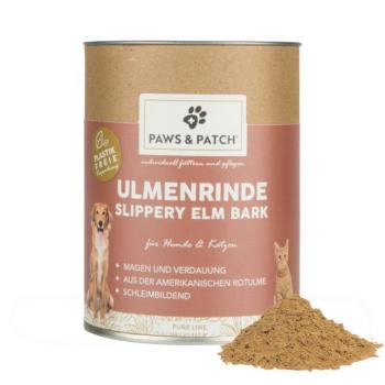 100g PAWS 2x& PATCH Slippery Elm Bark szilfakéreg kutyáknak, macskáknak kép