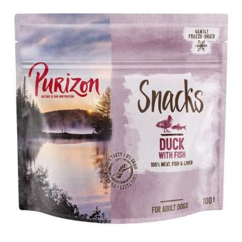 100g Purizon snack kacsa hallal - gabonamentes kutyasnack kép