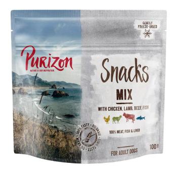 100g  Purizon snack mix - gabonamentes jutalomfalat kutyáknak vegyesen kép