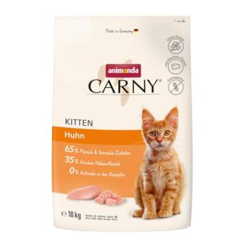 10kg animonda Carny Kitten csirke száraz macskatáp kép