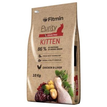 10kg Fitmin Cat Purity Kitten száraz macskatáp kép