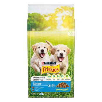 10kg Friskies Dog Junior csirke & zöldség száraz kutyatáp kép