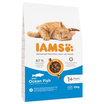 10kg IAMS Advanced Nutrition Adult Cat tengeri hal száraz macskatáp kép