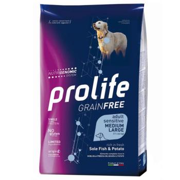 10kg Prolife Adult M/L Grain Free Sole hal & burgonya száraztáp kép