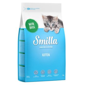 10kg Smilla Kitten kacsa száraz macskatáp kölyköknek kép