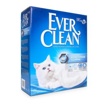 10l Ever Clean® Extra Strong csomósodó alom - parfümmentes kép