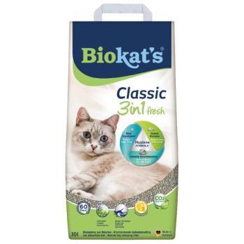 10liter Biokat´s Classic Fresh 3in1 macskaalom kép