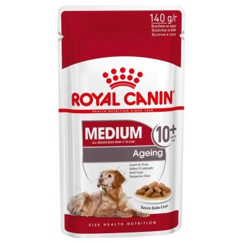 10x140g Royal Canin Medium Ageing szószban nedves kutyatáp kép