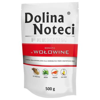 10x500g Dolina Noteci Premium marha nedves kutyatáp kép