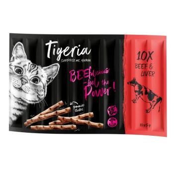 10x5g Tigeria Sticks macskasnack- Marha & máj kép