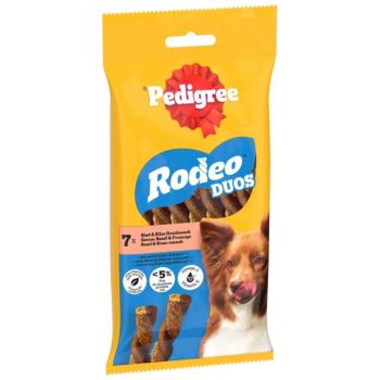 10x7db Pedigree Rodeo Duos Marha & sajt kutyasnack kép