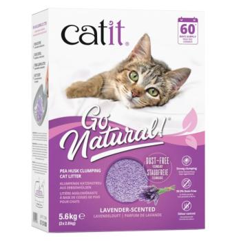 11,2kg Catit Go Natural macskaalom levendula illattal kép