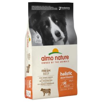 12 kg Almo Nature Holistic Medium Adult kutyatáp - Marha & rizs kép