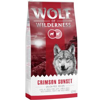 12 kg Wolf of Wilderness "Crimson Sunset" - bárány & kecske száraz kutyatáp kép