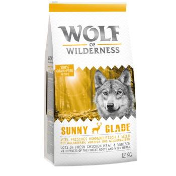 12 kg Wolf of Wilderness 'Sunny Glade' kutyatáp - Vad kép