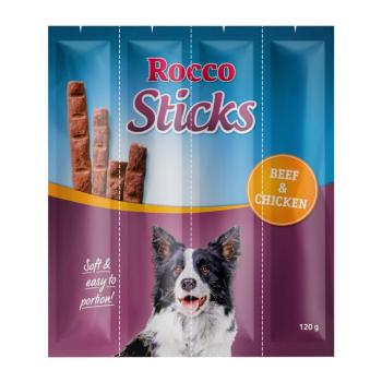 120g Rocco Sticks jutalomfalat kutyáknak-marha & csirke, 12db kép