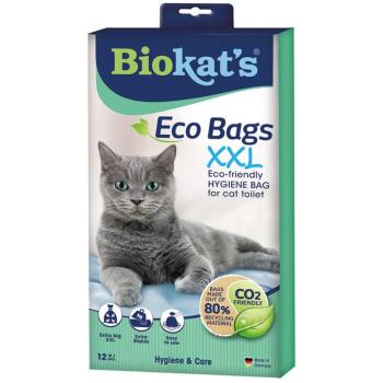 12db Biokat's Eco Bags XXL tasak alomnak macskatoalettbe kép