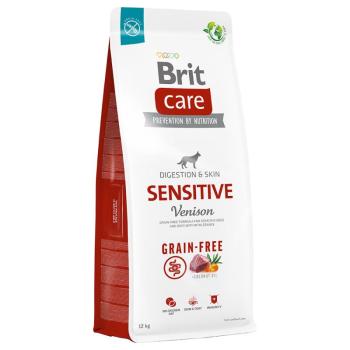 12kg Brit Care Dog Grain-free Sensitive Vension & Potato száraz kutyatáp kép