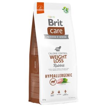 12kg Brit Care Dog Hypoallergenic Weight Loss nyúl száraz kutyatáp kép