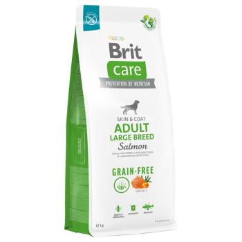 12kg Brit Care Grain-Free Adult Large Breed Salmon & Potato száraz kutyatáp kép