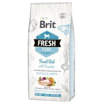 12kg Brit Fresh Adult Large hal & tök száraz kutyatáp kép