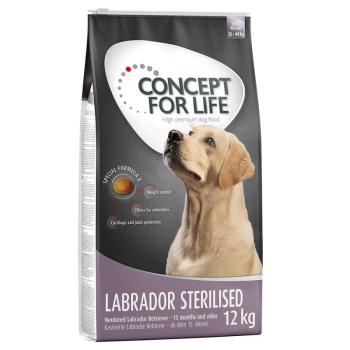 12kg Concept for Life Labrador Sterilised száraz kutyatáp kép