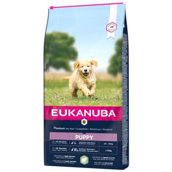 12kg Eukanuba Puppy Large & Giant Breed bárány & rizs száraz kutyatáp kép