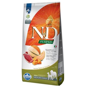 12kg N&D Pumpkin Medium & Maxi kacsa & sárgadinnye száraz kutyatáp kép