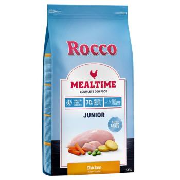 12kg Rocco Mealtime Junior - csirke száraz kutyatáp kép