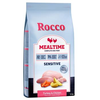 12kg  Rocco Mealtime Sensitive - pulyka & csirke száraz kutyatáp kép