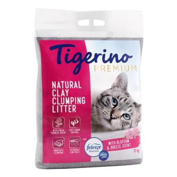 12kg Tigerino Premium macskaalom - Ambi-pur virágillat kép