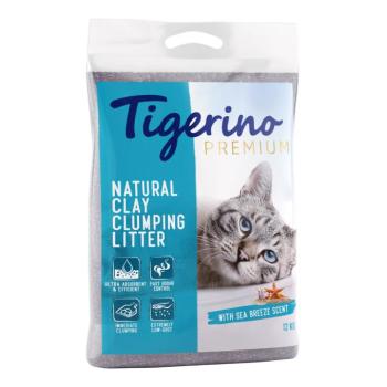 12kg Tigerino Premium macskaalom - tengeri szellő kép