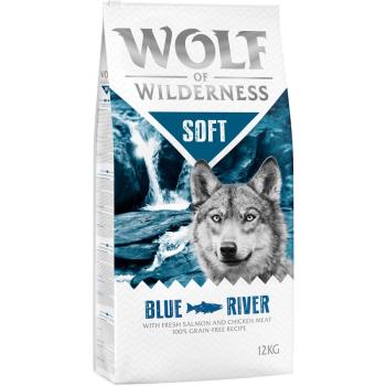 12kg Wolf of Wilderness "Soft - Blue River" - lazac száraz kutyatáp kép