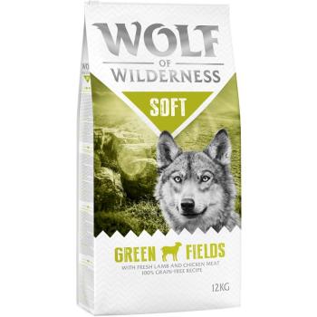 12kg Wolf of Wilderness 'Soft - Green Fields' - bárány száraz kutyatáp kép