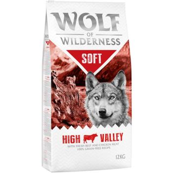 12kg Wolf of Wilderness 'Soft - High Valley' - marha száraz kutyatáp kép