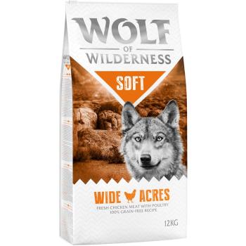 12kg Wolf of Wilderness 'Soft - Wide Acres' - csirke száraz kutyatáp kép