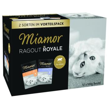 12x100g Miamor Ragout Royale Kitten szárnyas aszpikban + marha aszpikban vegyes csomag kép