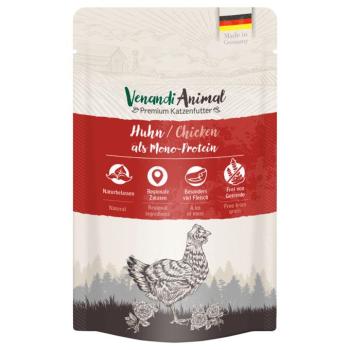 12x125g Venandi Animal Monoprotein csirke nedves macskatáp kép